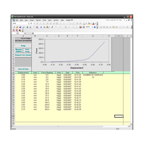 Mark-10 SW-1 Data Acquisition Software